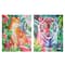 Make Market; 8" x 10" Leopard & Tiger Diamond Art Kit by Make Market®; Category:Summer Diamond Painting; Image:4